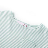 Vidaxl Children's dress with ruffles on the sleeves 128 mint colored