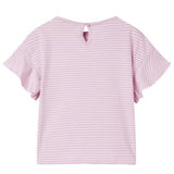 Vidaxl Children's shirt with ruffles 92 Lila