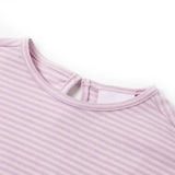 Vidaxl Children's shirt with ruffles 128 lilac