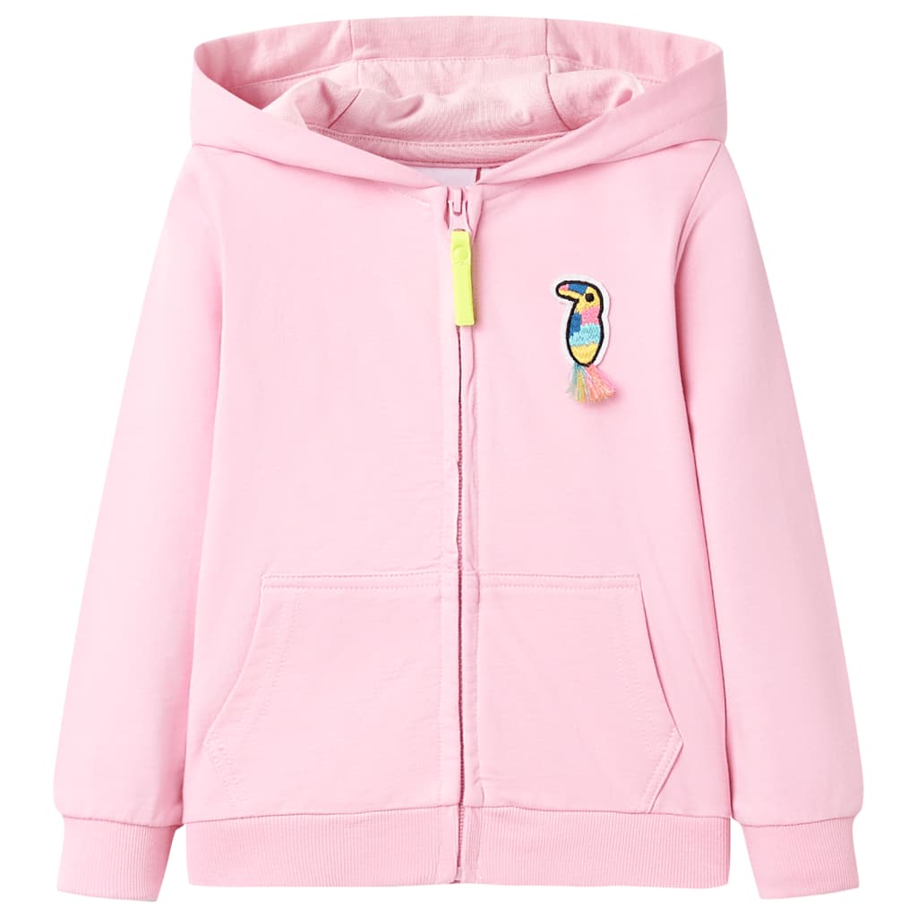 Vidaxl Children's Vest with Hood and Rits 116 Felpoze