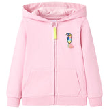 Vidaxl Children's Vest with Hood and Rits 116 Felpoze