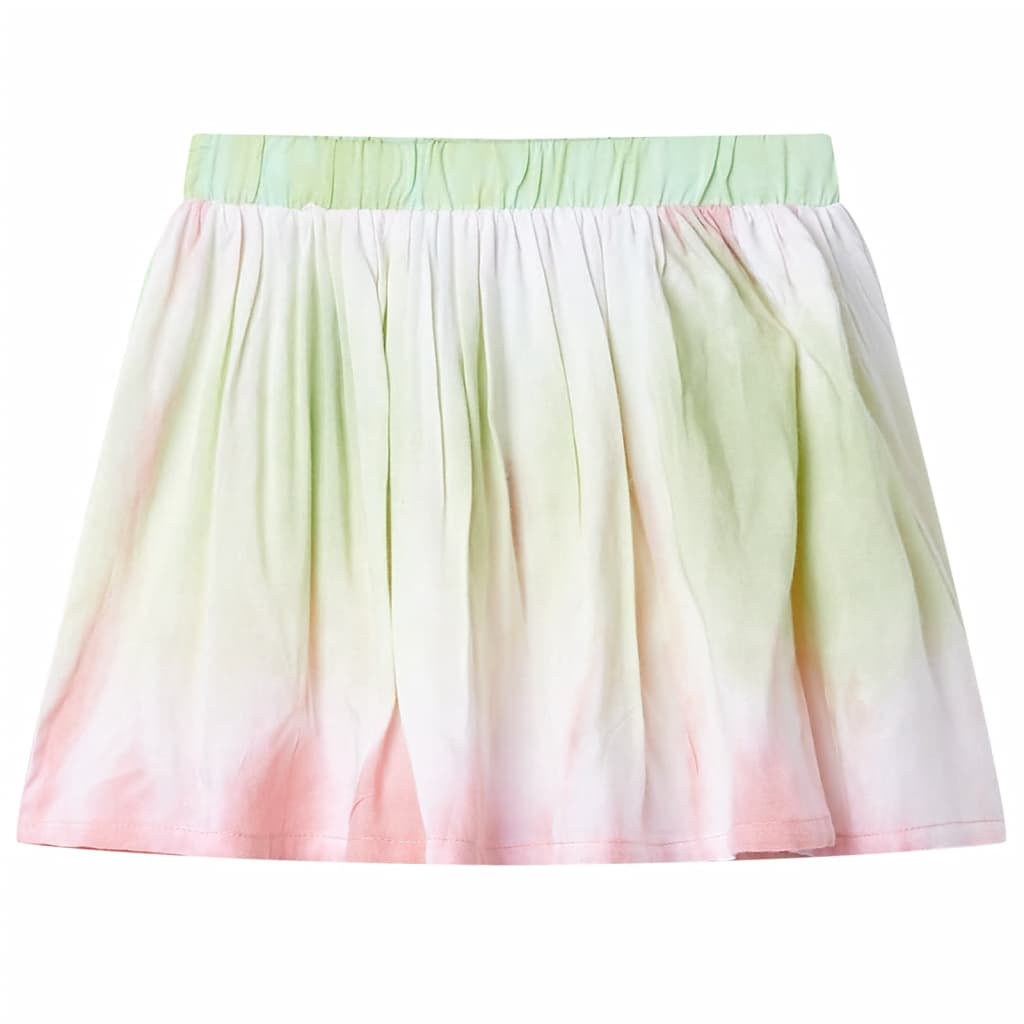 Vidaxl Barnkjol vikta 128 ljusrosa