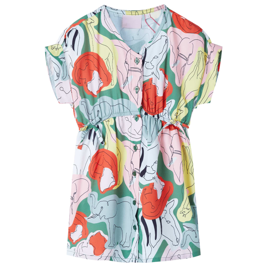 Vidaxl Children's Dress 128 Green