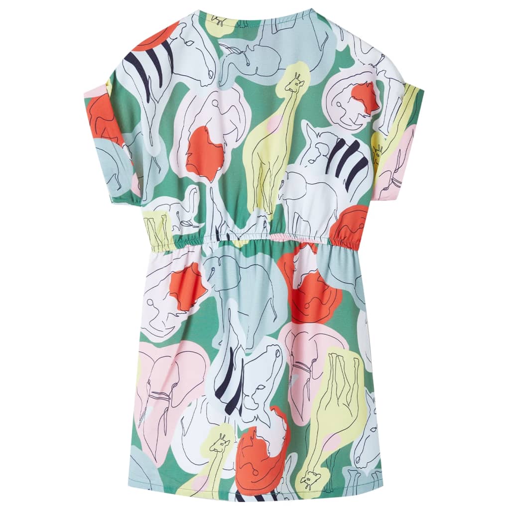 Vidaxl Children's Dress 128 Green