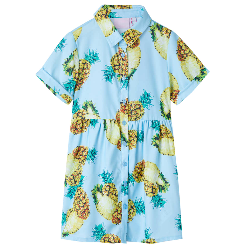 Vidaxl Children's Dress 140 Blue