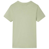 Camicia per bambini Vidaxl con maniche corte 92 presa luce -lorata