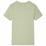 VidaXL children's shirt with short sleeves 128 light cover -colored