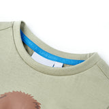 VidaXL children's shirt with short sleeves 128 light cover -colored
