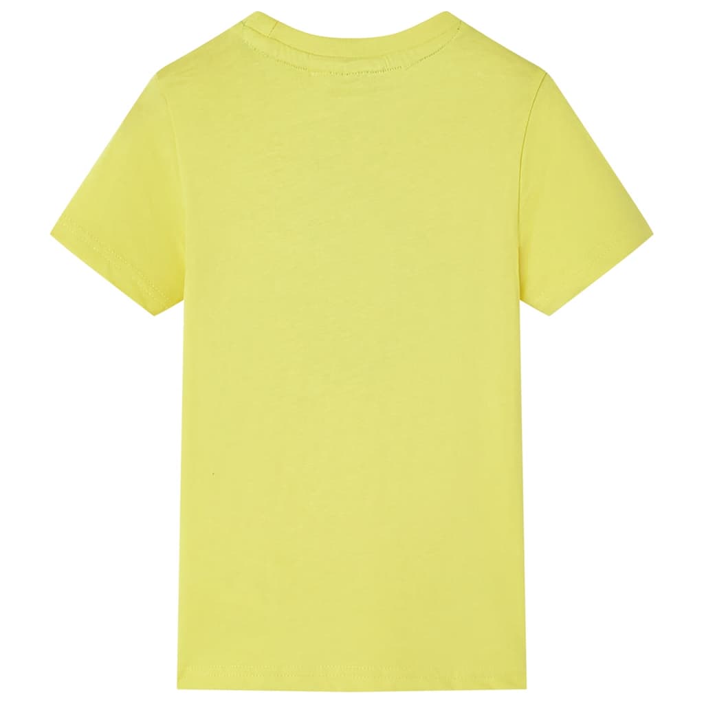 Vidaxl Children's shirt with short sleeves 104 yellow