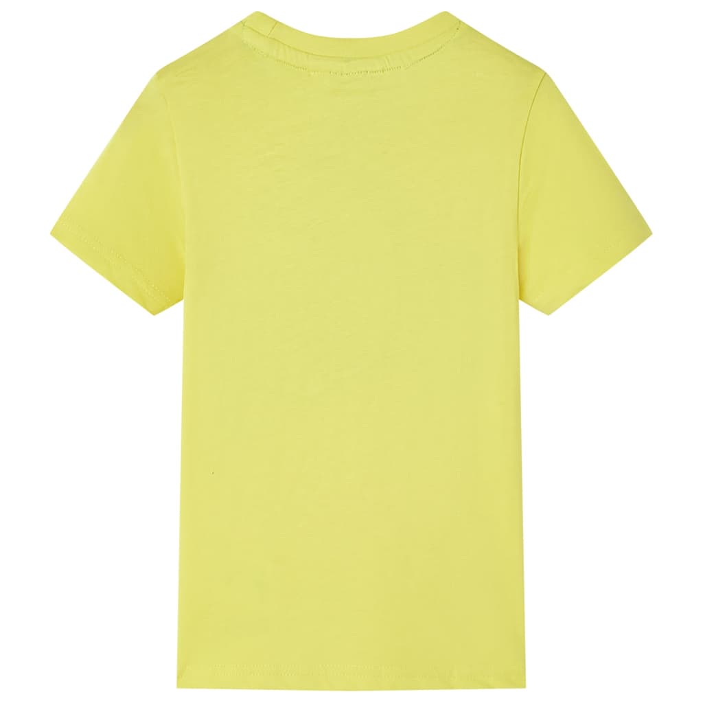 Vidaxl Children's shirt with short sleeves 128 yellow