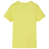 Vidaxl Children's shirt with short sleeves 140 yellow
