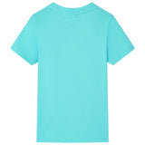 VidaXL children's shirt with short sleeves 92 sea blue