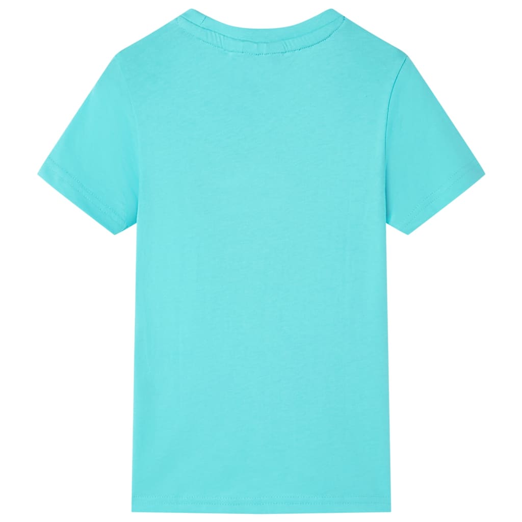 VidaXL children's shirt with short sleeves 128 sea blue