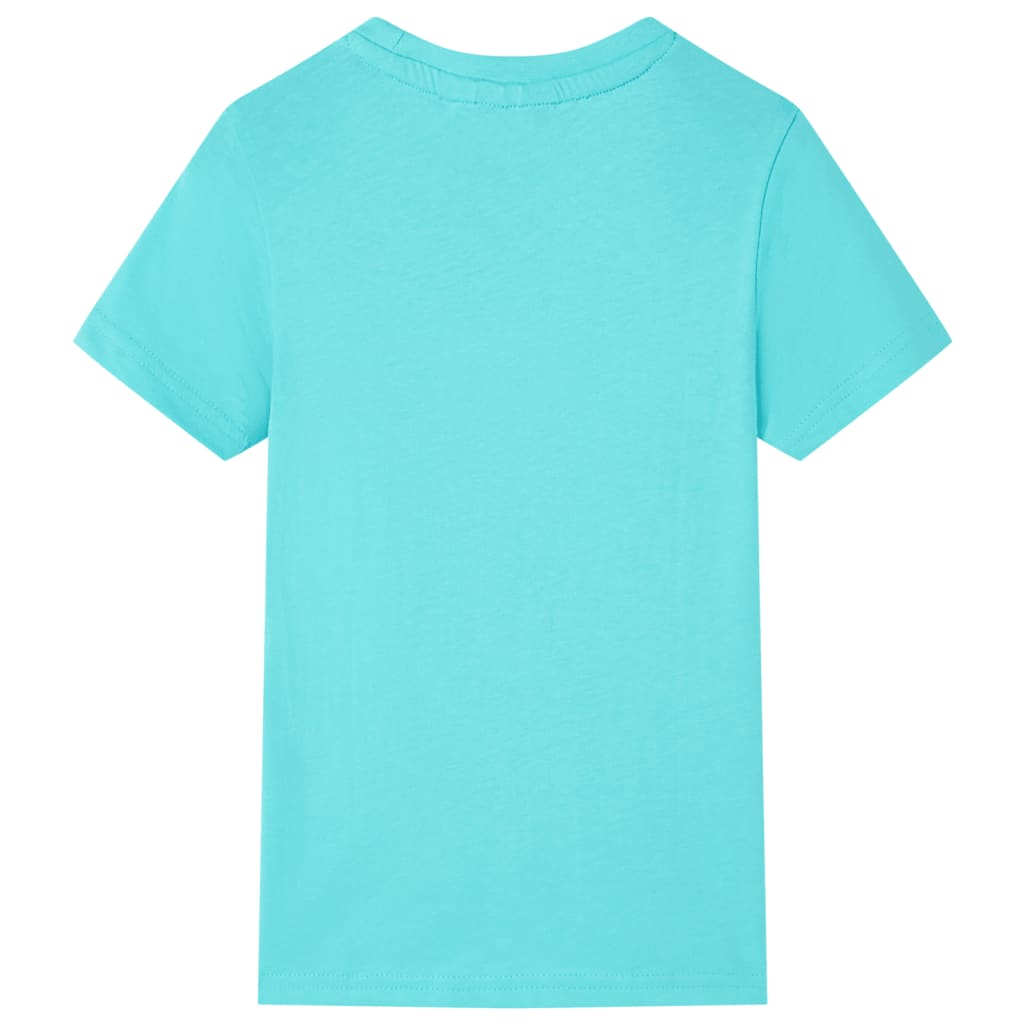 Vidaxl children's shirt with short sleeves 140 sea blue