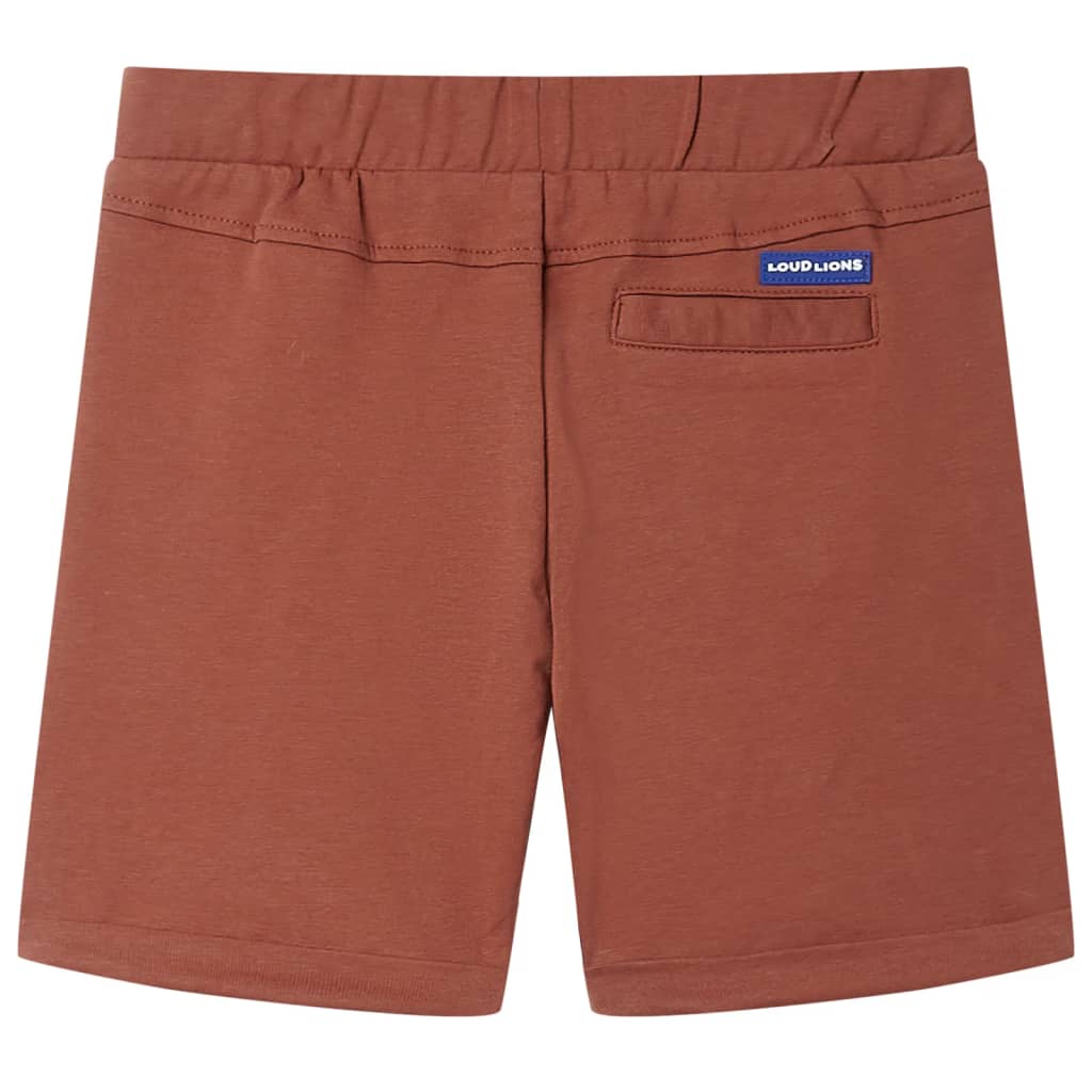 Vidaxl Children's Short with Trekoord 92 Brown