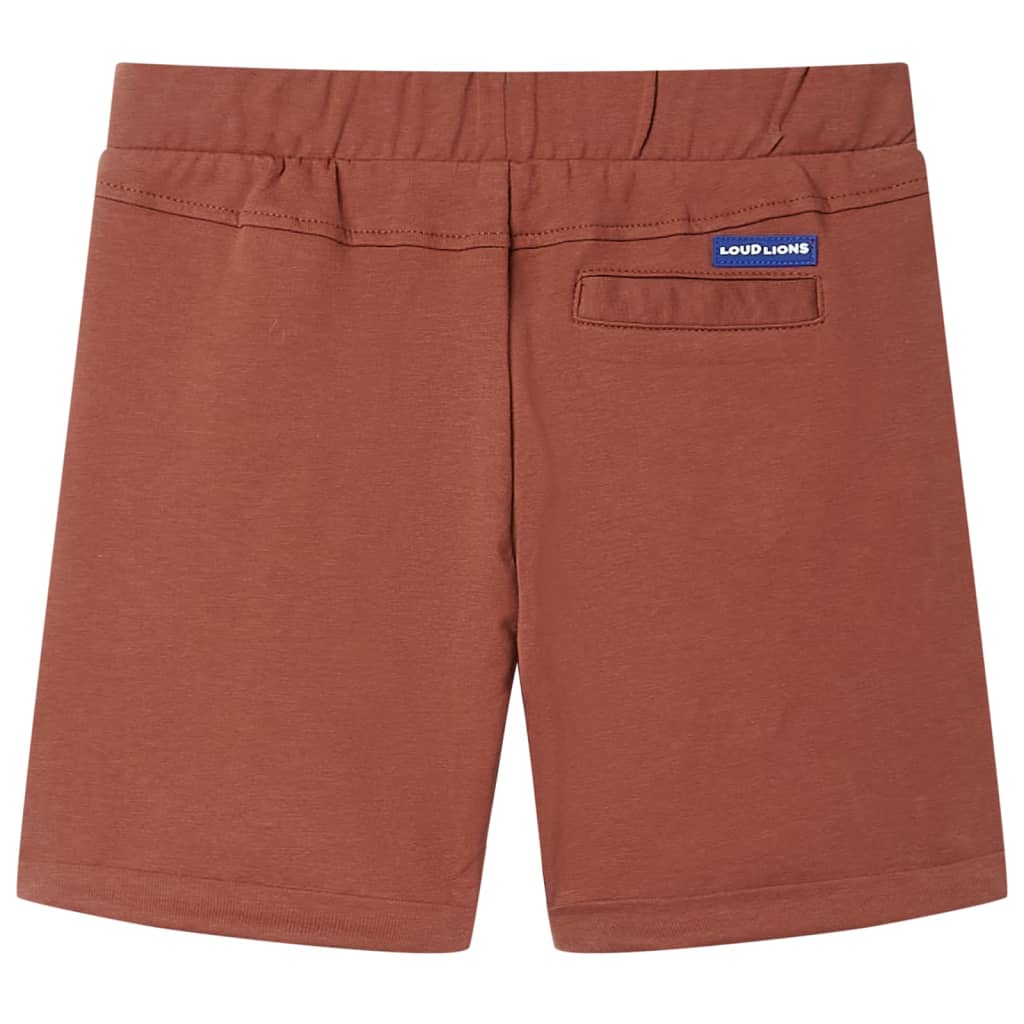 Short pour enfants vidaxl avec trekoord 140 brun