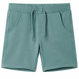 Vidaxl Short pour enfants avec Trekkoord 128 Oudpetrol