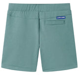 Vidaxl Short pour enfants avec Trekkoord 128 Oudpetrol