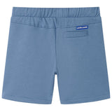 VidaXL Kindershorts met trekkoord 128 donkerblauw