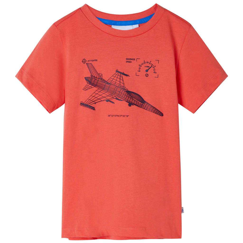 Vidaxl Children's shirt 104 light red