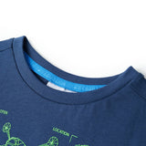Vidaxl Children's shirt 104 Dark blue