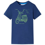 Vidaxl Children's shirt 116 Dark blue
