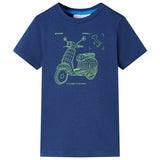 Vidaxl Children's shirt 128 Dark blue