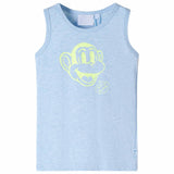 Vidaxl Children's Top 92 Mixed Soft Blue