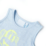 Vidaxl Children's Top 92 Mixed Soft Blue