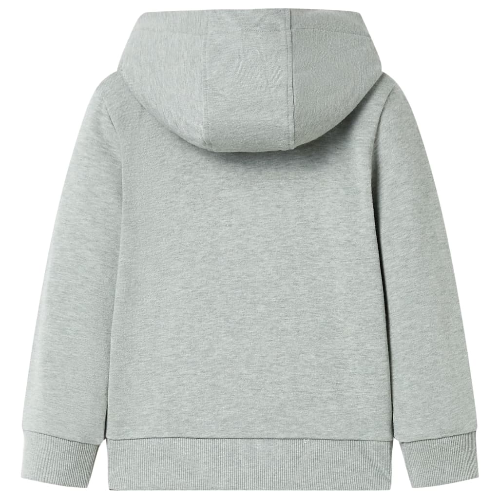VidaXL Children's vest with hood and zipper 92 mixed Lichtkaki