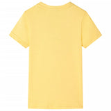 VidaXL Kindershirt 92 lichtokerkleurig