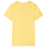 VidaXL Kindershirt 128 lichtokerkleurig