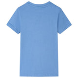 Otroška majica Vidaxl 116 Middelblauw