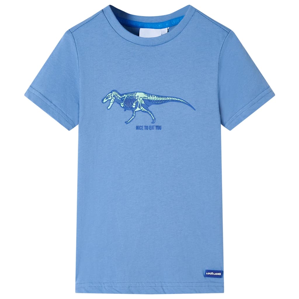 Vidaxl Children's shirt 128 Middelblauw
