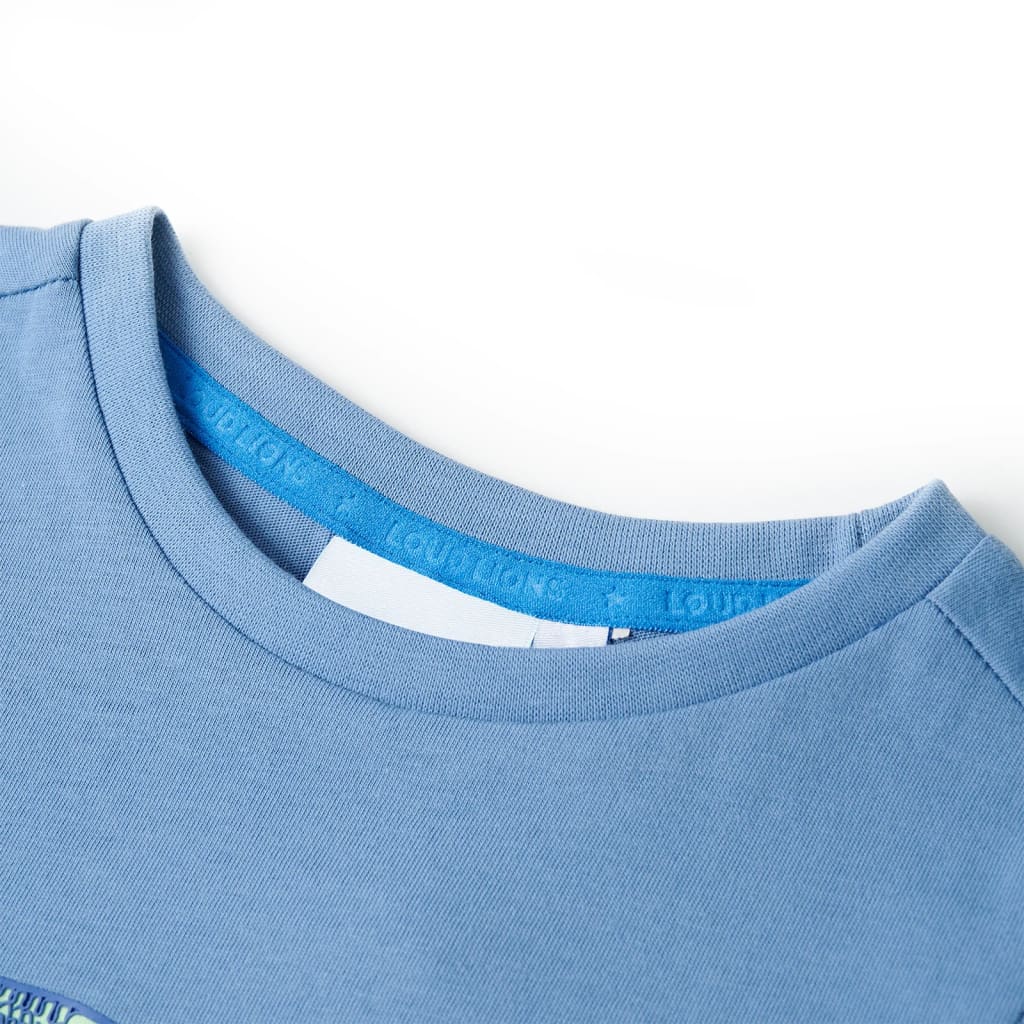 Vidaxl Children's shirt 128 Middelblauw