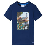 Vidaxl Children's shirt 92 Dark blue