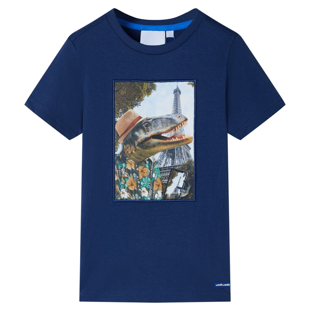 Vidaxl Children's shirt 104 Dark blue