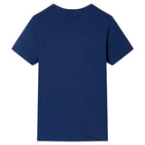 Vidaxl Children's shirt 140 Dark blue
