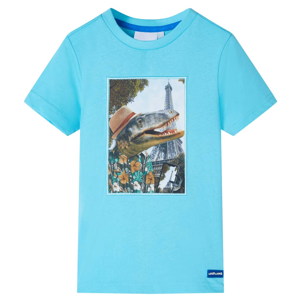 Vidaxl Children's shirt 128 sea blue
