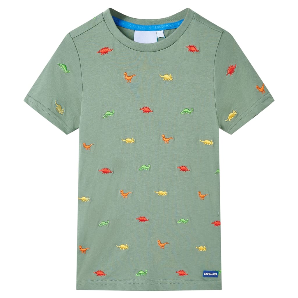VidaXL children's shirt with short sleeves 116 Kakikentig