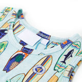Vidaxl Children's top 140 mixed soft blue