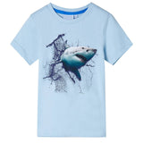 Vidaxl Children's shirt 104 light blue