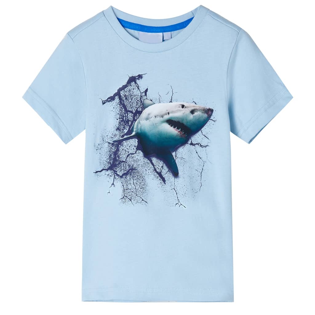 Vidaxl Children's shirt 116 light blue