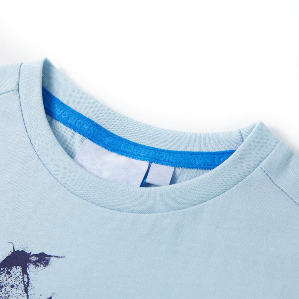 Vidaxl Children's shirt 116 light blue