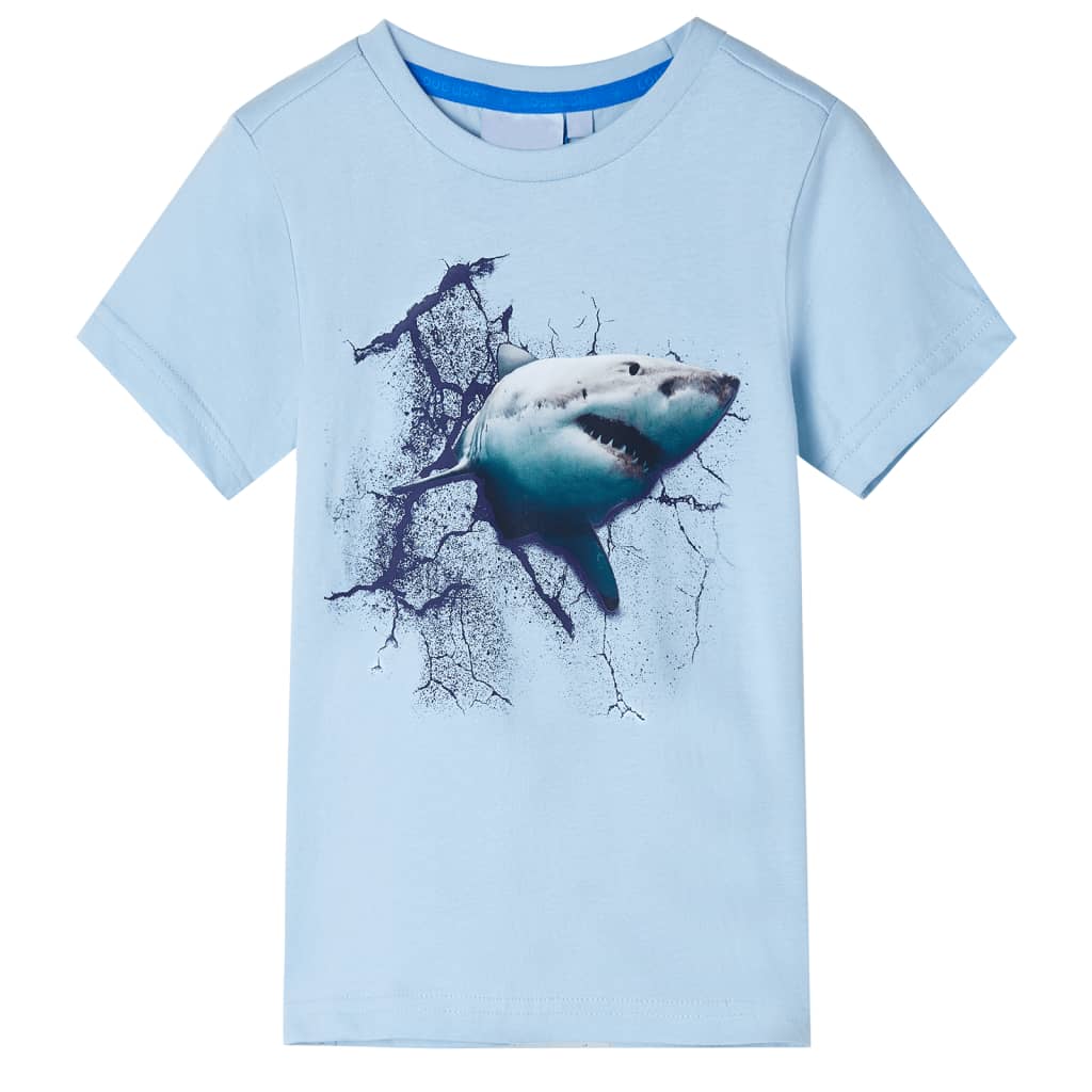 Vidaxl Children's shirt 128 light blue