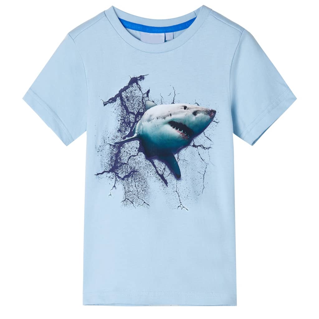 Vidaxl Children's shirt 140 light blue