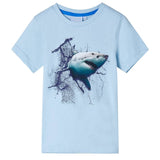 Vidaxl Children's shirt 140 light blue