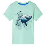 Vidaxl Children's shirt 104 light green