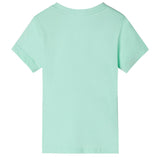 Vidaxl Children's shirt 104 light green