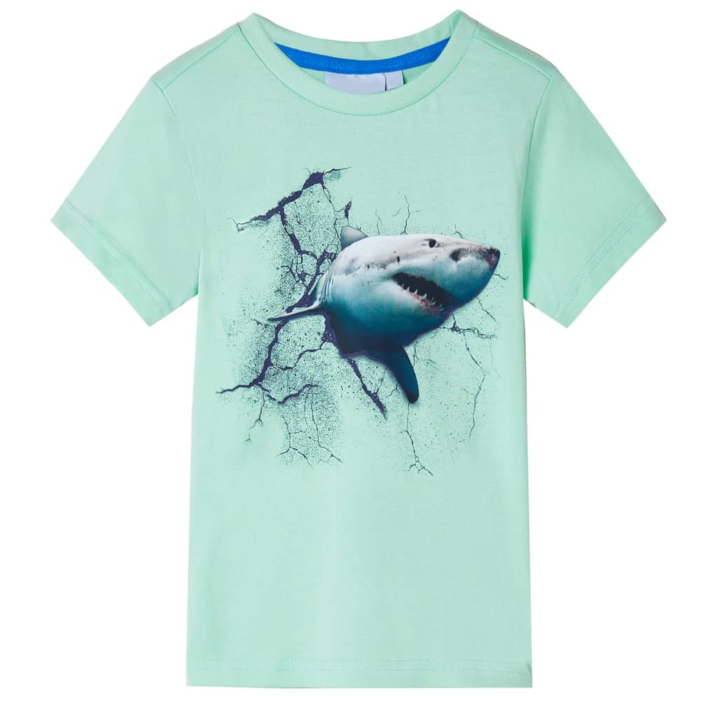 Vidaxl Children's shirt 128 light green